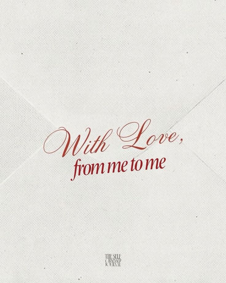 Lettre à la future soi 💌