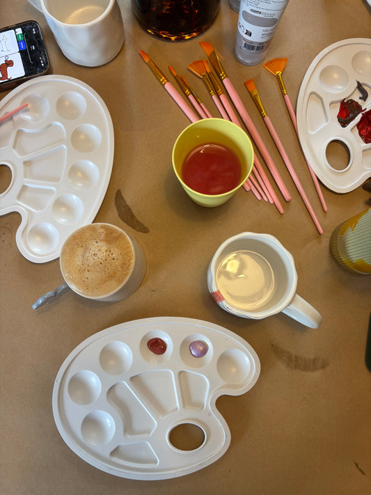 Peinture sur tasse 🎨