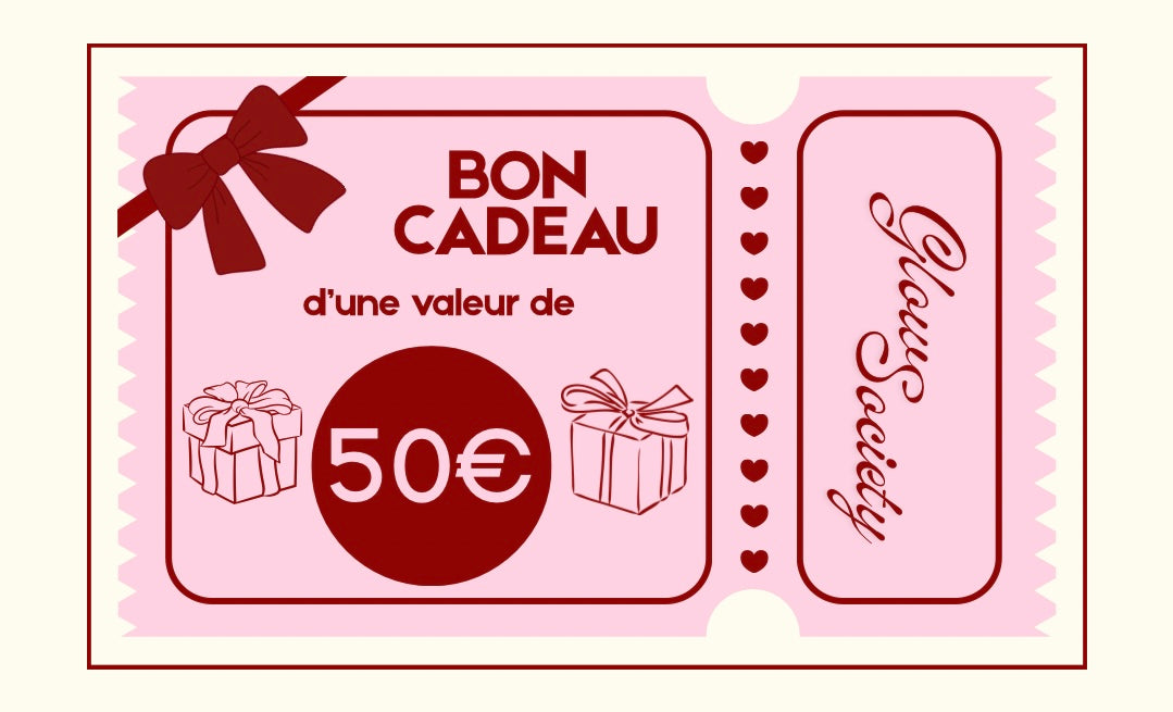 Carte cadeau Glow Society