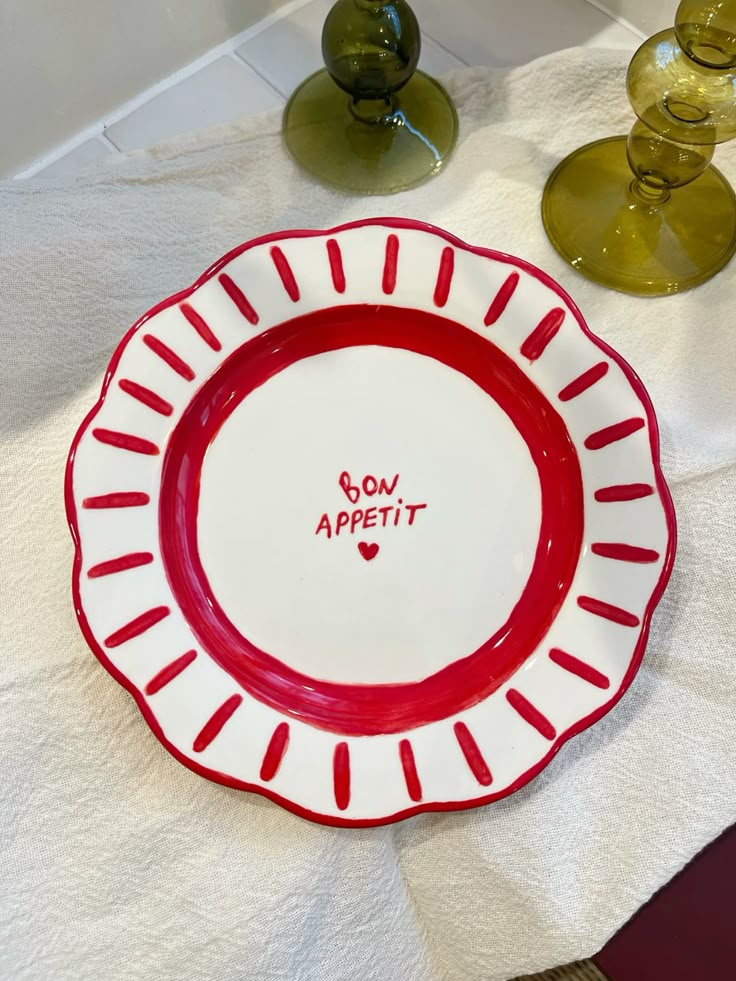 Peinture sur assiette 🎨