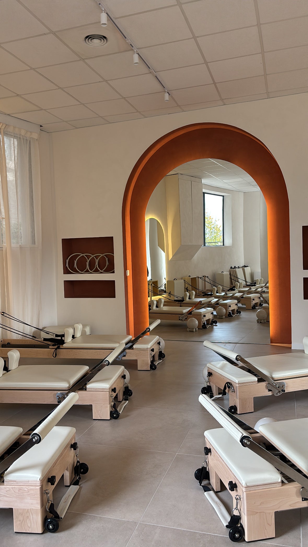 Pilates reformer & sushis 🍣