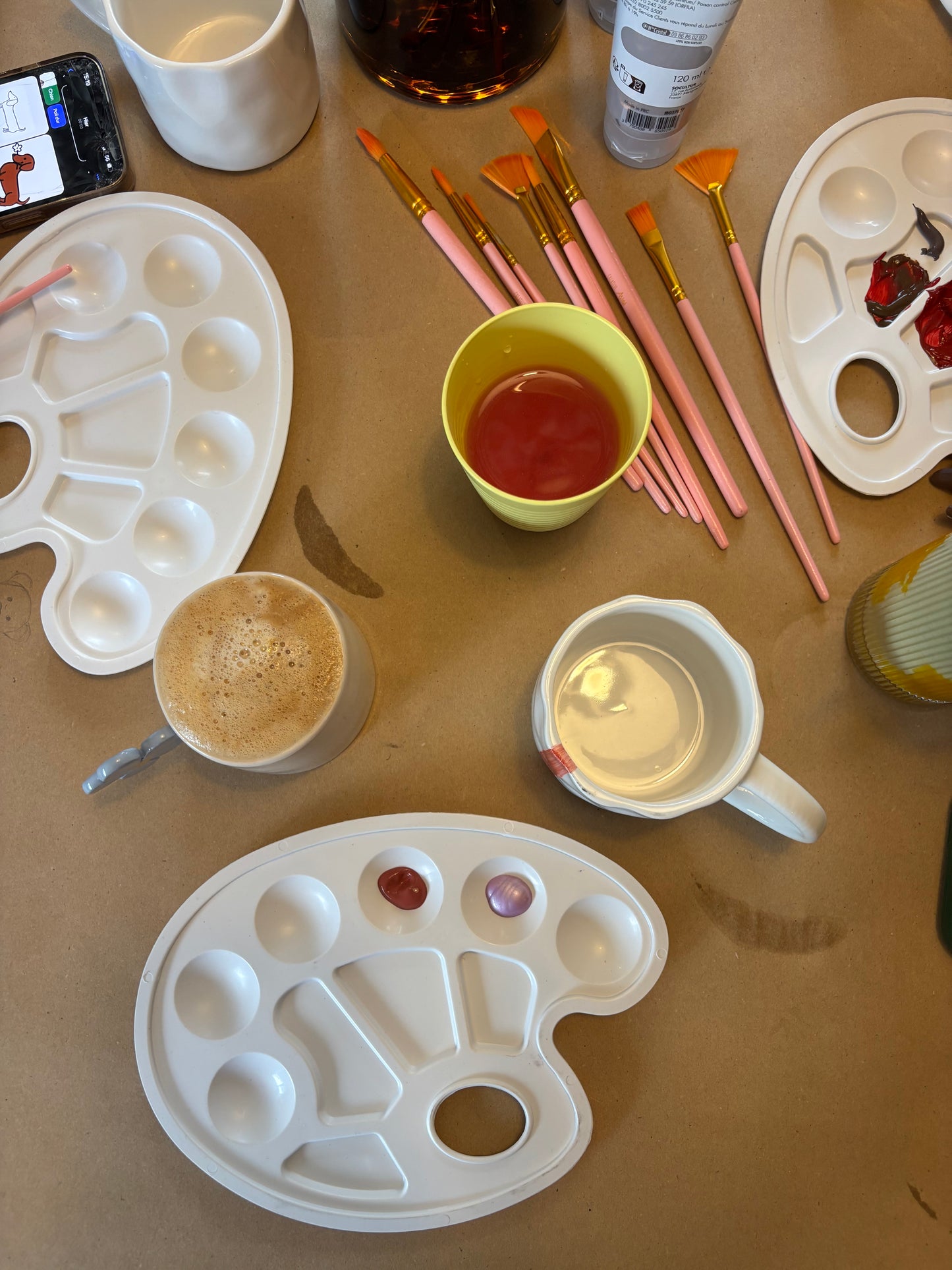 Peinture sur tasse 🎨