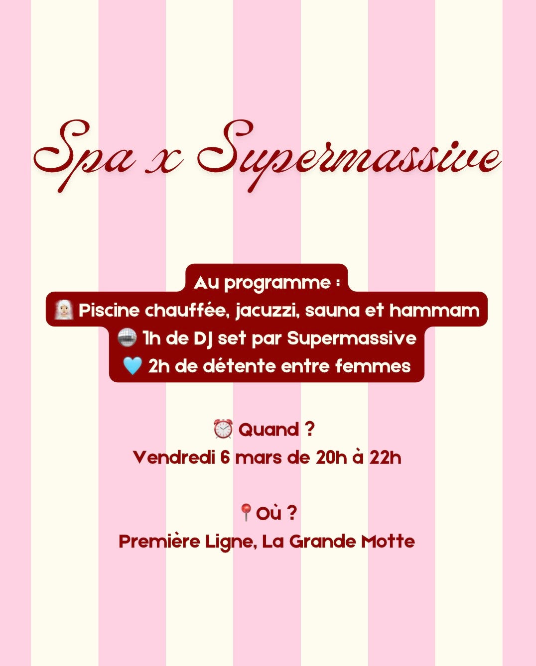 Spa x Supermassive 🧖🏼‍♀️🌙