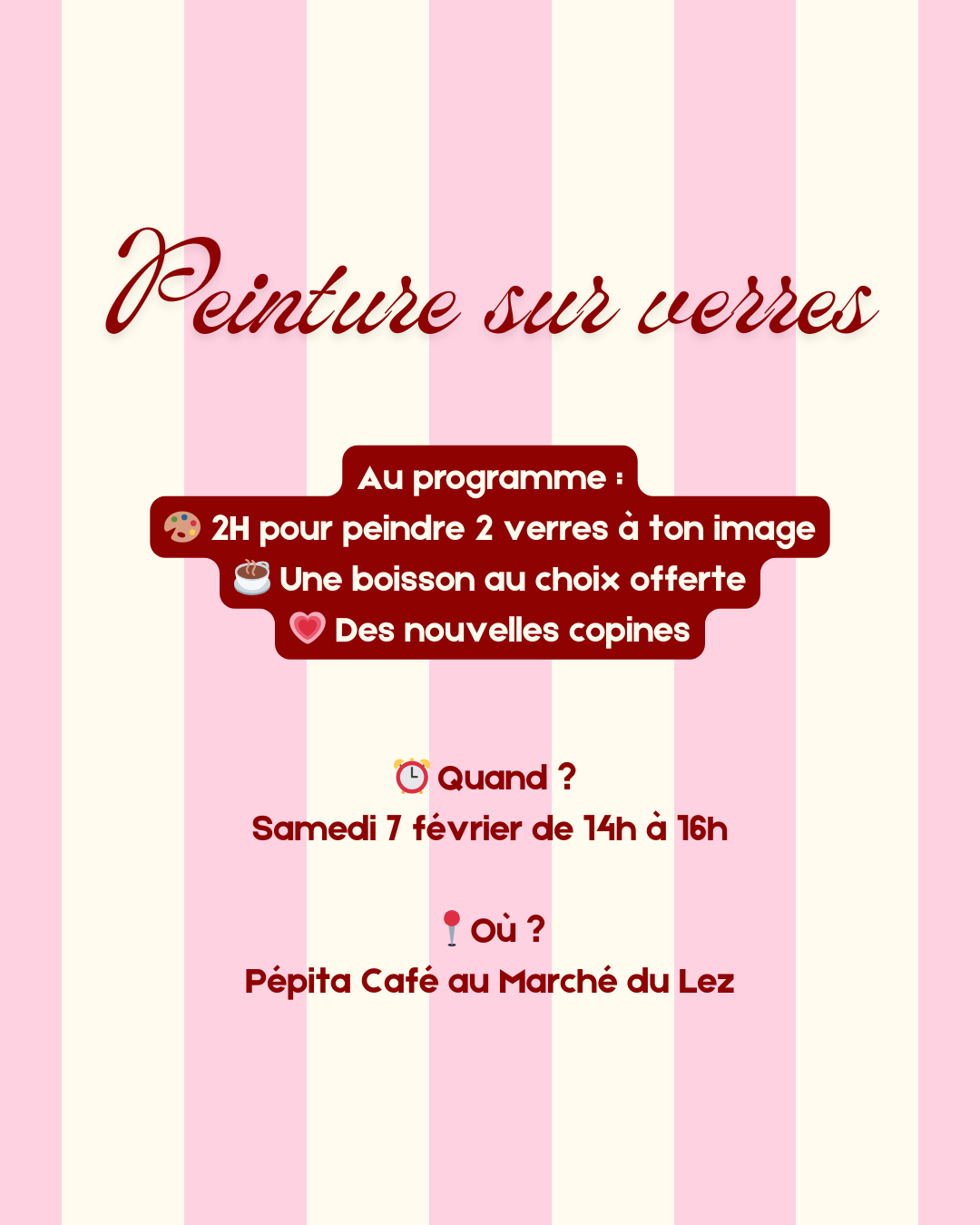 Peinture sur verres 🎨