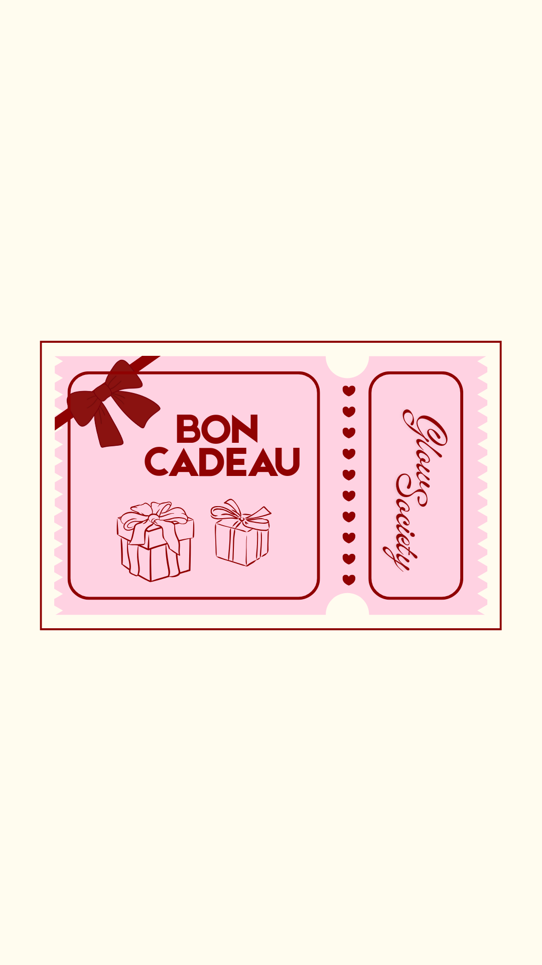 Carte cadeau Glow Society